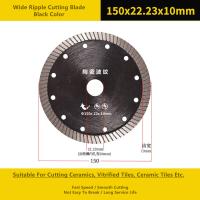 Buy cheap Wide Ripple Diamond Cut Circular Saw Blade , Thin 125mm Diamond Cutting Disc product