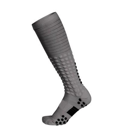 Buy cheap Cushion Spandex Nylon Cotton Running Sports Compression Socks 20-30mmHg Anti-Foul Long from wholesalers