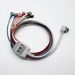 Compatible ECG Holter Cable Multipurpose TPU Material For Patient