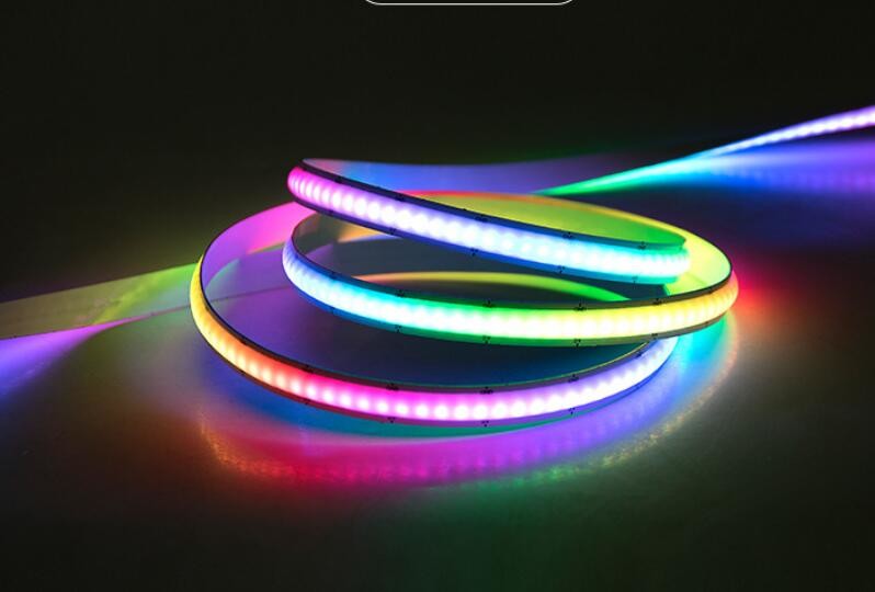 COB Digital Pixel 100mm Cuttable Led Strips 3 Years Warranty 24V Led Strip Lights For Ceiling/Party Decor