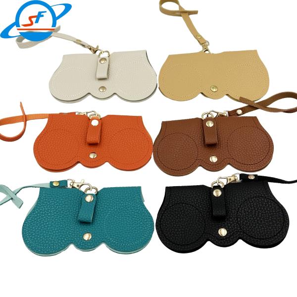 Buy cheap Custom Logo Estuches Para Gafas Pu Leather Sunglasses Case Unisex from wholesalers