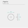Buy cheap Plastic Diameter 10mm Screw Caps Versatile Fittings For Flat Pack Furniture from wholesalers