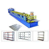 Buy cheap Shelf Metal Steel Making Production Line Storage Rack Roll Forming Machine product