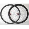 Buy cheap 2014 hot sale special assemble 700c carbon wheels 38mm+50mm 23mm clincher for road bike from wholesalers