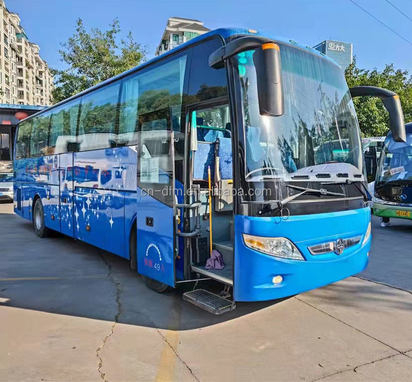 Manual Transmission YBL6111 Coach Bus for 49 Seats Transportation in Good Condition