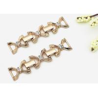 Buy cheap Zinc Alloy Shoe Accessories Chains With Crystal Ornaments Suitable For Girl product
