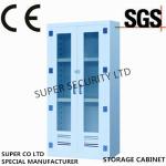 Vertical Chemical Medical Storage Cabinet With 3 Adjustable Shelves , 250 Liter