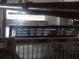 Wholesale VMS Airport Flight Display Board LED Intelligent Navigation System from china suppliers