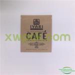 Round Corners Drip Coffee Filter Bags Aluminum Foil Laminated Mylar 3 Side Seal