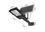 Waterproof 3000K 60W LED Solar Street Lights