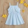 Buy cheap Sleeveless Casual Children'S Dress Clothing Solid Color Casual Dresses Medium Length from wholesalers