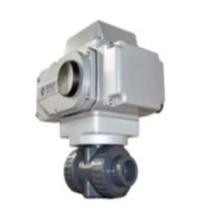 Buy cheap 2 Inch Dual Union UPVC Electric Ball Valve For Farm Irrigation from wholesalers