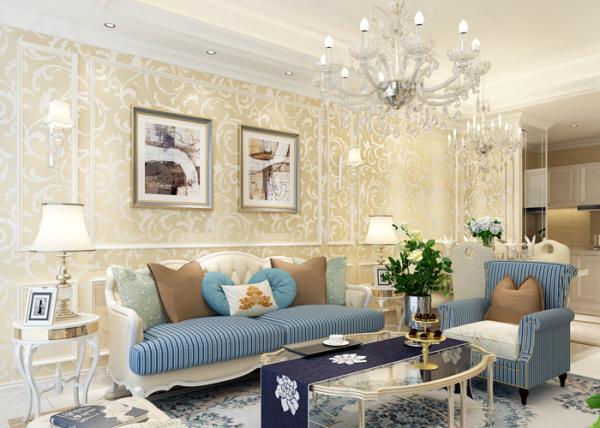 Buy cheap Eco-friendly Non-woven Home Decoration Wallpaper European Style Embossed Foam from wholesalers