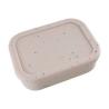 Buy cheap 3 Compartment Silicone Lunch Containers , Reusable Silicone Bento Lunch Box Leak Proof from wholesalers