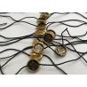 Buy cheap Bespoke Round Metal Hang Tags Brand Tags For Clothing Engraved Logo from wholesalers