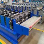 5kw Floor Decking Roll Forming Machine 10-15m/min Roofing Metal Forming Machine