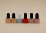 Colourful Essential Oil Dropper , 18mm Glass Droppers For Essential Oils