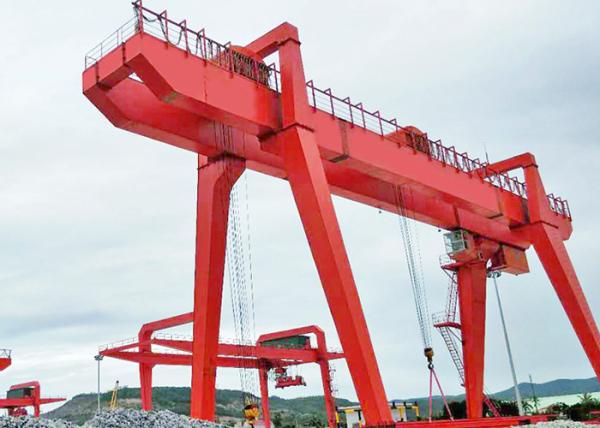 Buy cheap 35 Ton Double Girder Gantry Crane Outdoor Heavy Duty Ip54 Protection from wholesalers