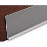 Buy cheap 2.7m Aluminum Skirting Board Edge Profile Baseboard from wholesalers
