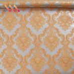 Moisture Proof Golden Damask Wallpaper PVC 100m Removable Vinyl Wallpaper