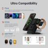 Buy cheap Adjustable Ambient Light 15w Wireless Charger With Power Bank For Travel from wholesalers