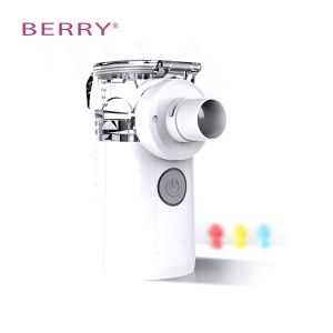 Buy cheap White Portable Handheld Mesh Nebulizer Automatic Shutdown Without Liauid product