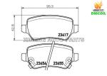 Kia Opel Chevrolet Brake Parts , Hyundai Holden Brake Parts Quiet Performance