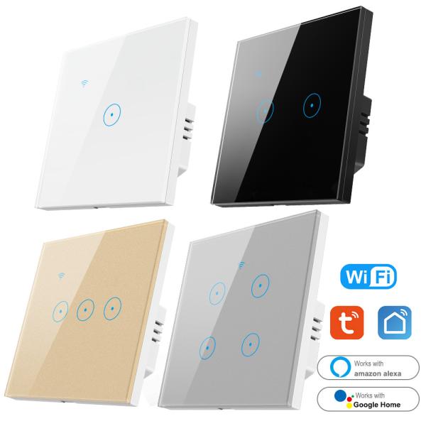 Buy cheap Tuya WiFi RF Smart Switch 0.5W Smart Light Switch No Neutral Durable from wholesalers