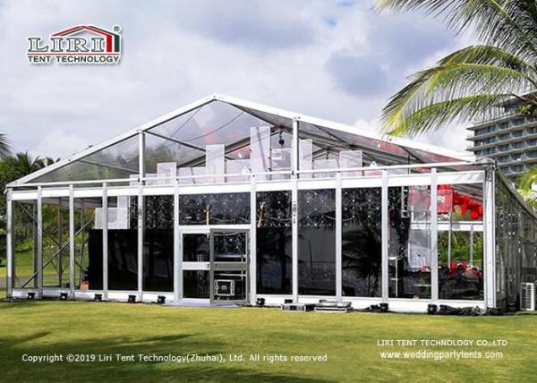Buy cheap 500sqm Aluminum Frame Transparent Marquee Tent For 400 People Wedding Party from wholesalers