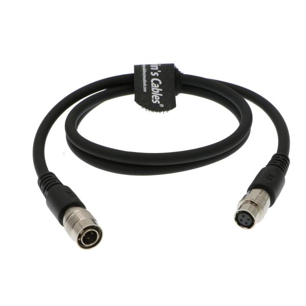 Buy cheap Hirose 4 Pin Female to Hirose 4 Pin Male Cable for Power Source 80CM from wholesalers