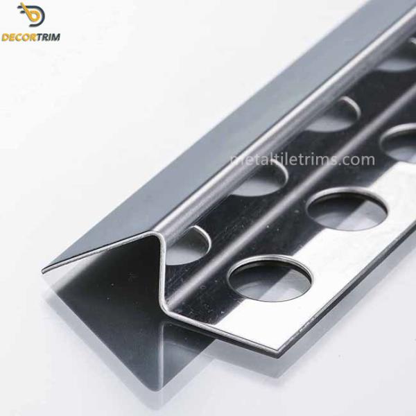 Buy cheap SS304 Floor Transition Strip Different Heights 2.5 Meters Length from wholesalers