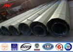 60FT Q345 4.5mm Thickness Steel Power Pole Transmission Pole With Bitumn