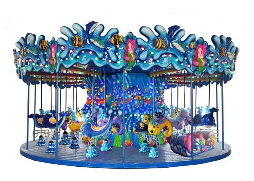 Buy cheap 6-36 Seats First Carousel Ride , Attractive Carousel Gardens Amusement Park Rides from wholesalers