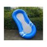 Buy cheap Blue Commercial Inflatable Water Toys Swim Floating Bed Size 170cm x 80cm from wholesalers