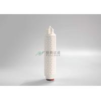 Buy cheap Bottled Water Nylon Pleated Filter Cartridge 0.1 Micron FDA Certificate product