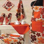 Ladies Apron, Adult Apron, Floral Apron, Kitchen Apron, Full Cooking Apron, Gift