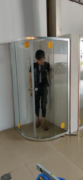 Buy cheap Quadrant Aluminum Shower Door from wholesalers