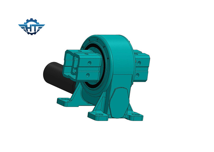 Vertical self locking Worm Gear Slew Drive For High Accuracy Small Backlash Solar Tracking System