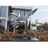 Buy cheap Outdoor Abstract Small Garden Sculptures , Modern Stainless Steel Sculpture from wholesalers