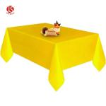 Plastic Tablecloth 5 Pack Red Disposable Rectangle Waterproof Party Table Cloth