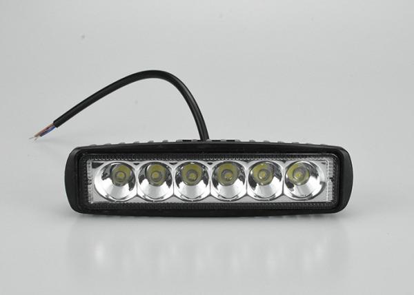 Buy cheap Single Row LED Light Bar High Bright 18 Watt 1000 Lumen Eco - Friendly from wholesalers