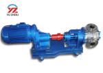 Explosion Proof Motor Internal Gear Pump Stainless Steel Material Flange