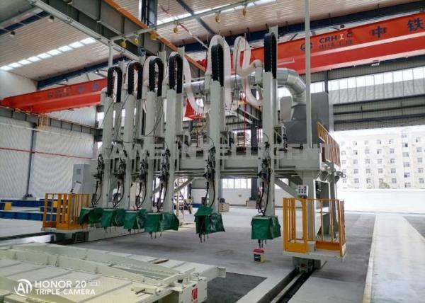 Buy cheap Bridge U Rib Multi Electrode Welding Machine Rail Span 8000mm from wholesalers