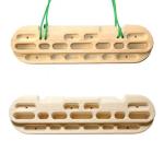 Wall mounted wooden Finger training board Climbing Hangboard Rock Climbing