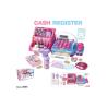 Buy cheap 14 " Beauty Sets Pretend Shopping Cashier Children's Play Toys W / Caculation LED Screen 19Pcs from wholesalers