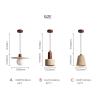 Buy cheap Wabi Sabi Pendant Light Janpanese Stone ceramic pendant light(WH-AP-574) from wholesalers