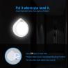 Buy cheap Cold White 0.5w 2.5cm Thick Battery Operated Motion Sensor Puck Lights from wholesalers
