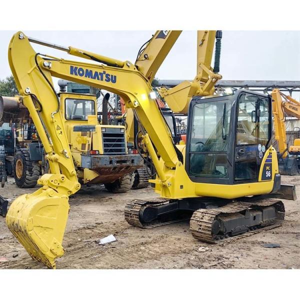 Buy cheap Affordable KOMATSU PC56 Excavator with Low Working Hours and Crawler Chain Movement from wholesalers