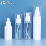 80ml 100ml 120ml 150ml PET Bottles Cosmetic Packaging With Spray Lotion Pump