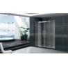 Buy cheap Economic Double Sliding Glass Shower Doors Frameless With Stainless Steel Accessories from wholesalers